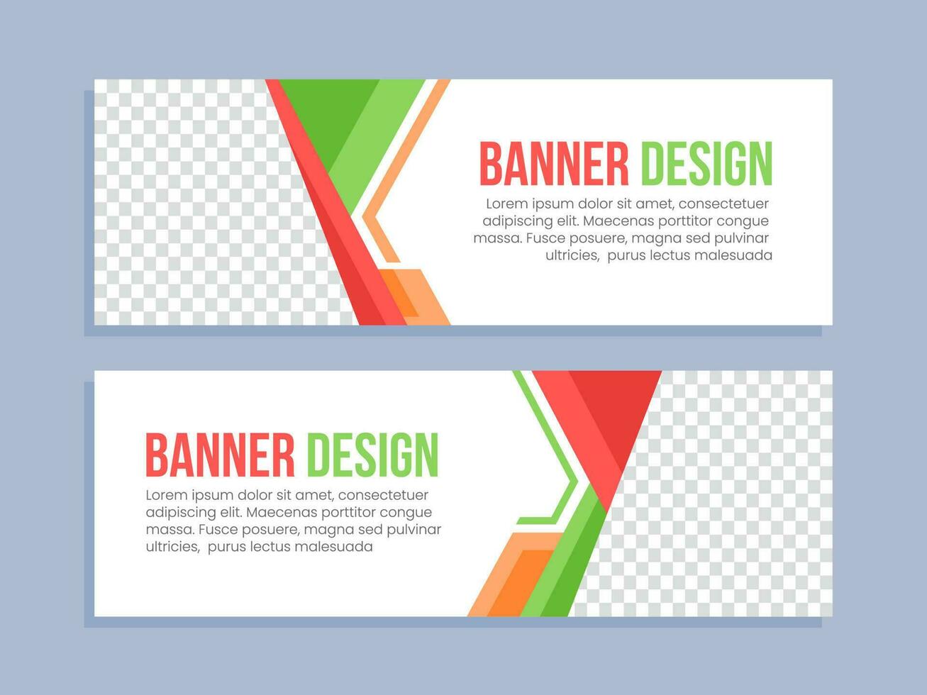 Business banner design template vector