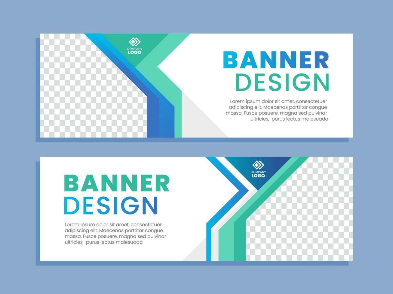 Business banner design template vector