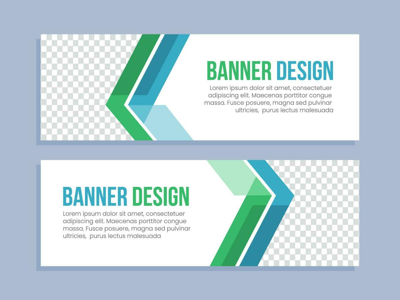 Business banner design template vector