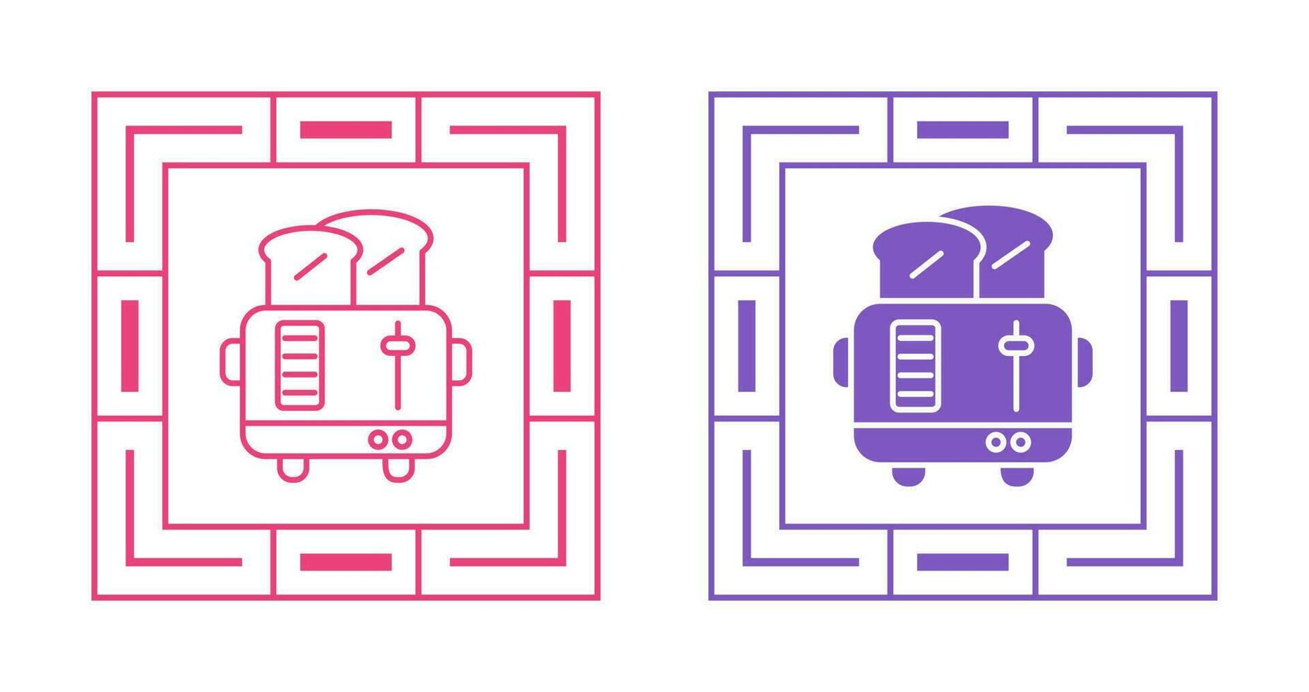 Toaster Vector Icon