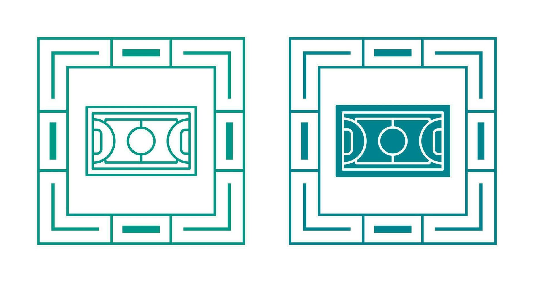 Football Field Vector Icon