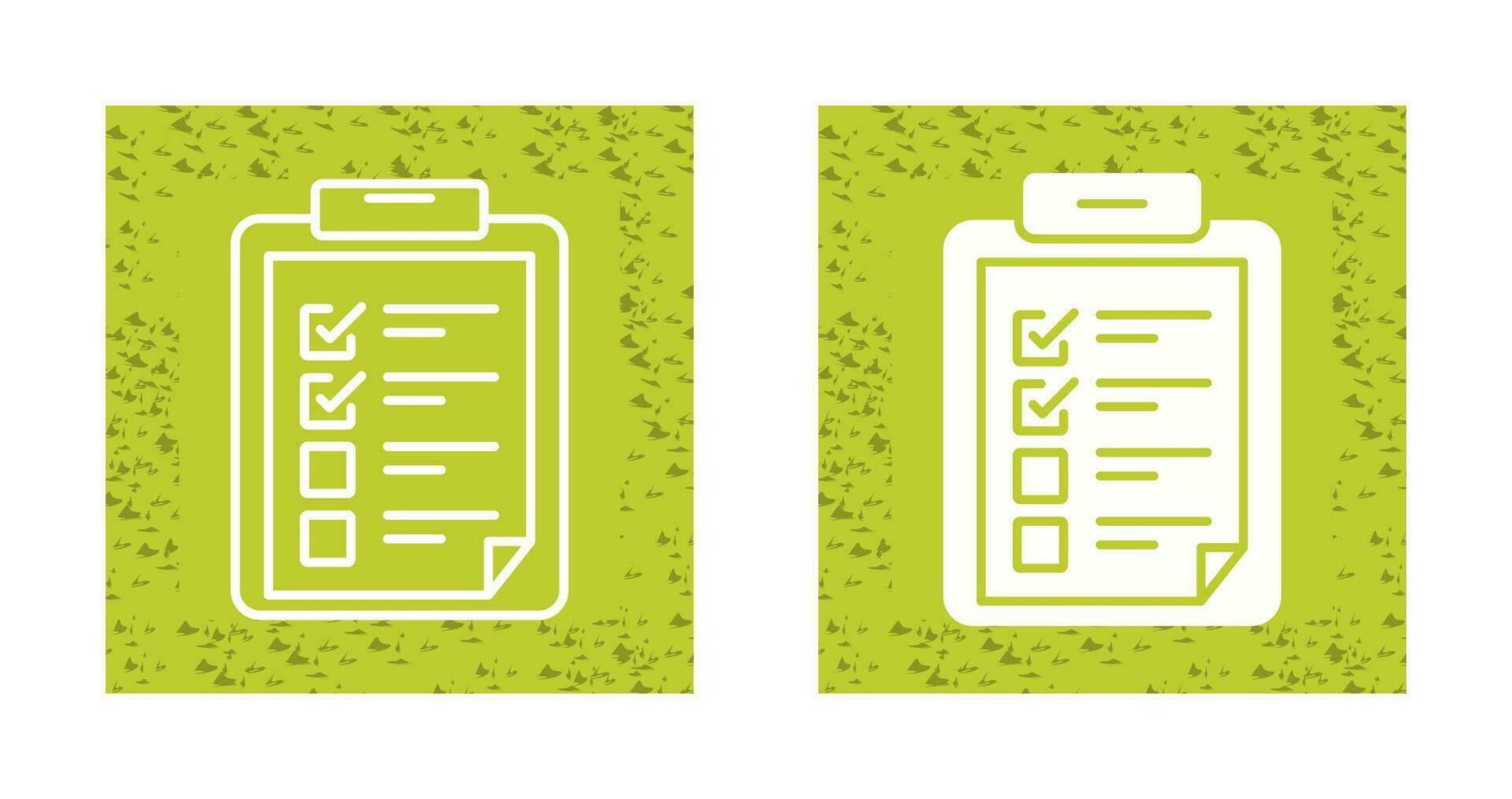 List Vector Icon