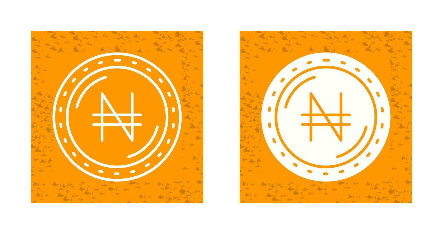 Naira Currency Vector Icon