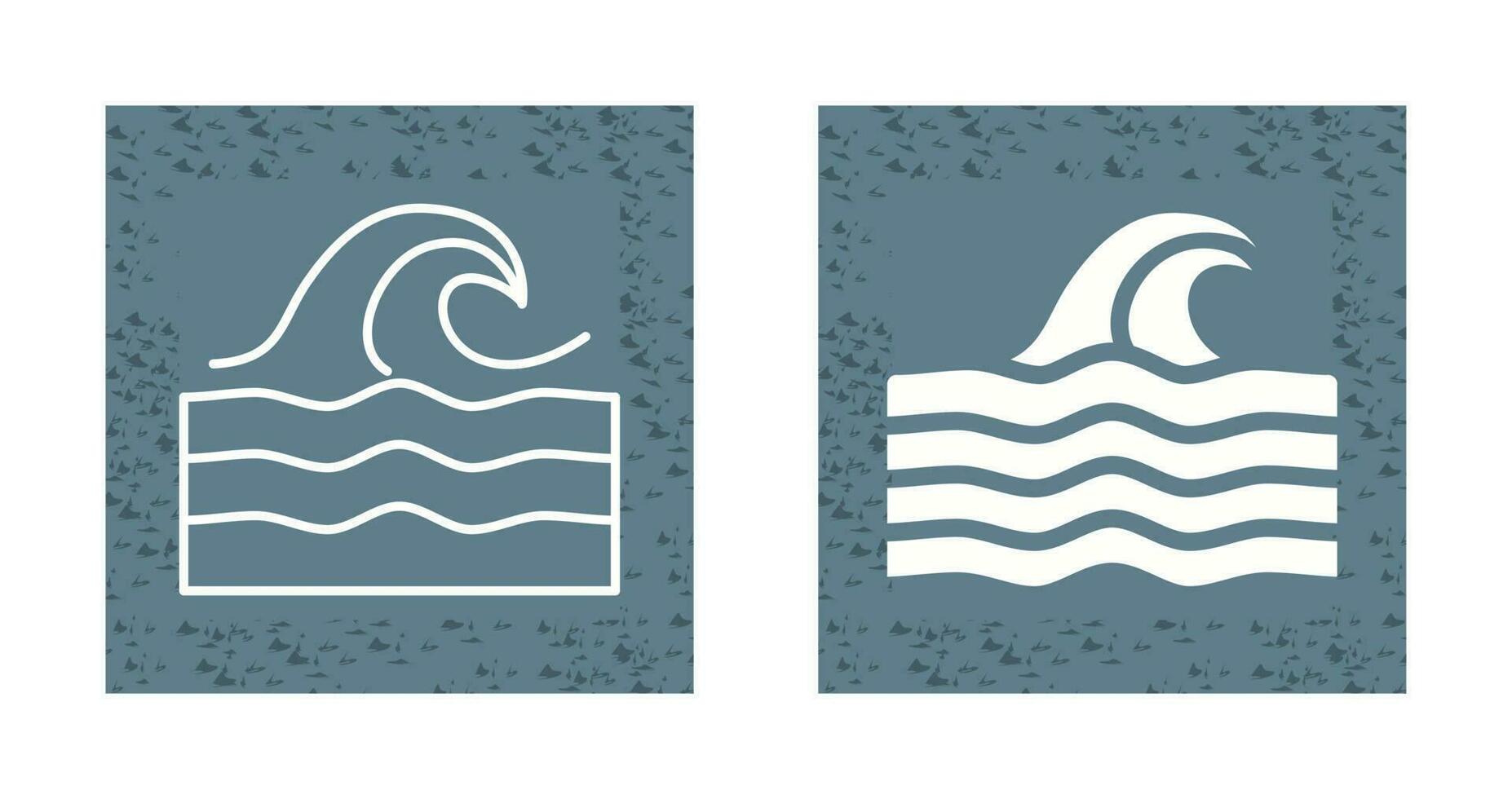 icono de vector de mar