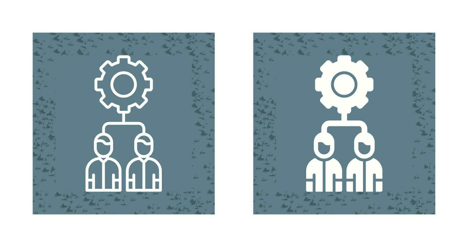 Team Management Vector Icon
