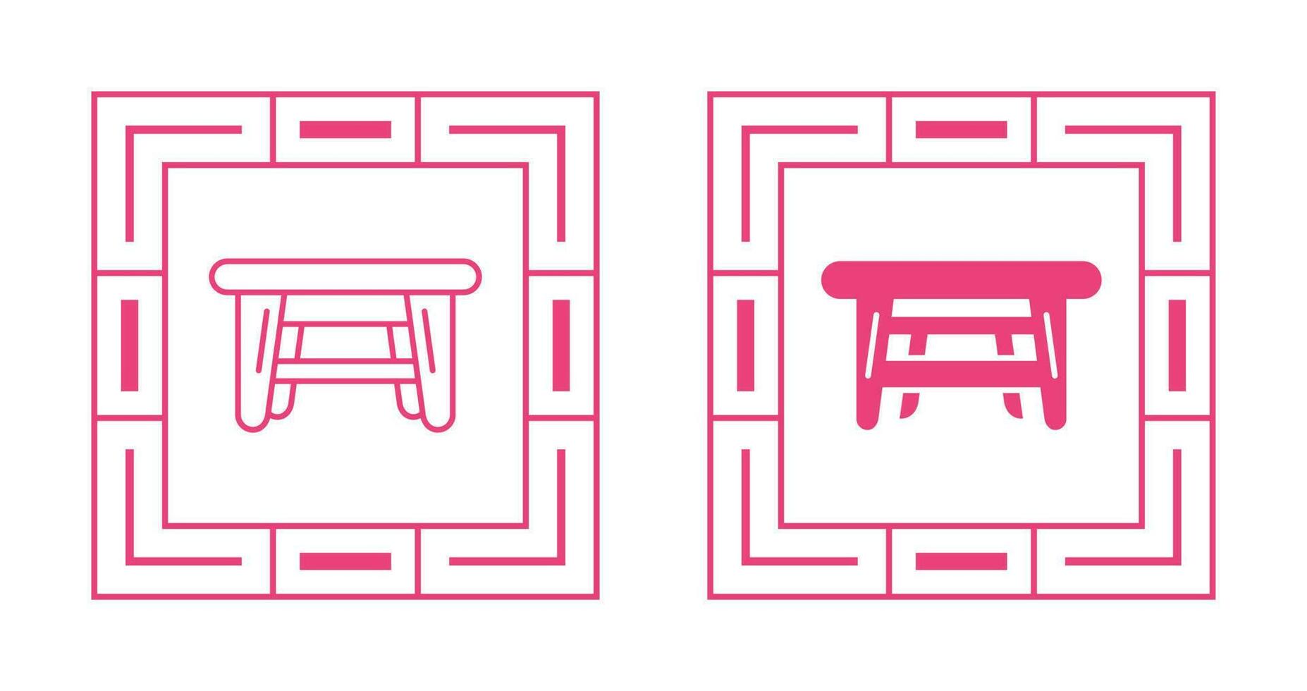 Table Vector Icon