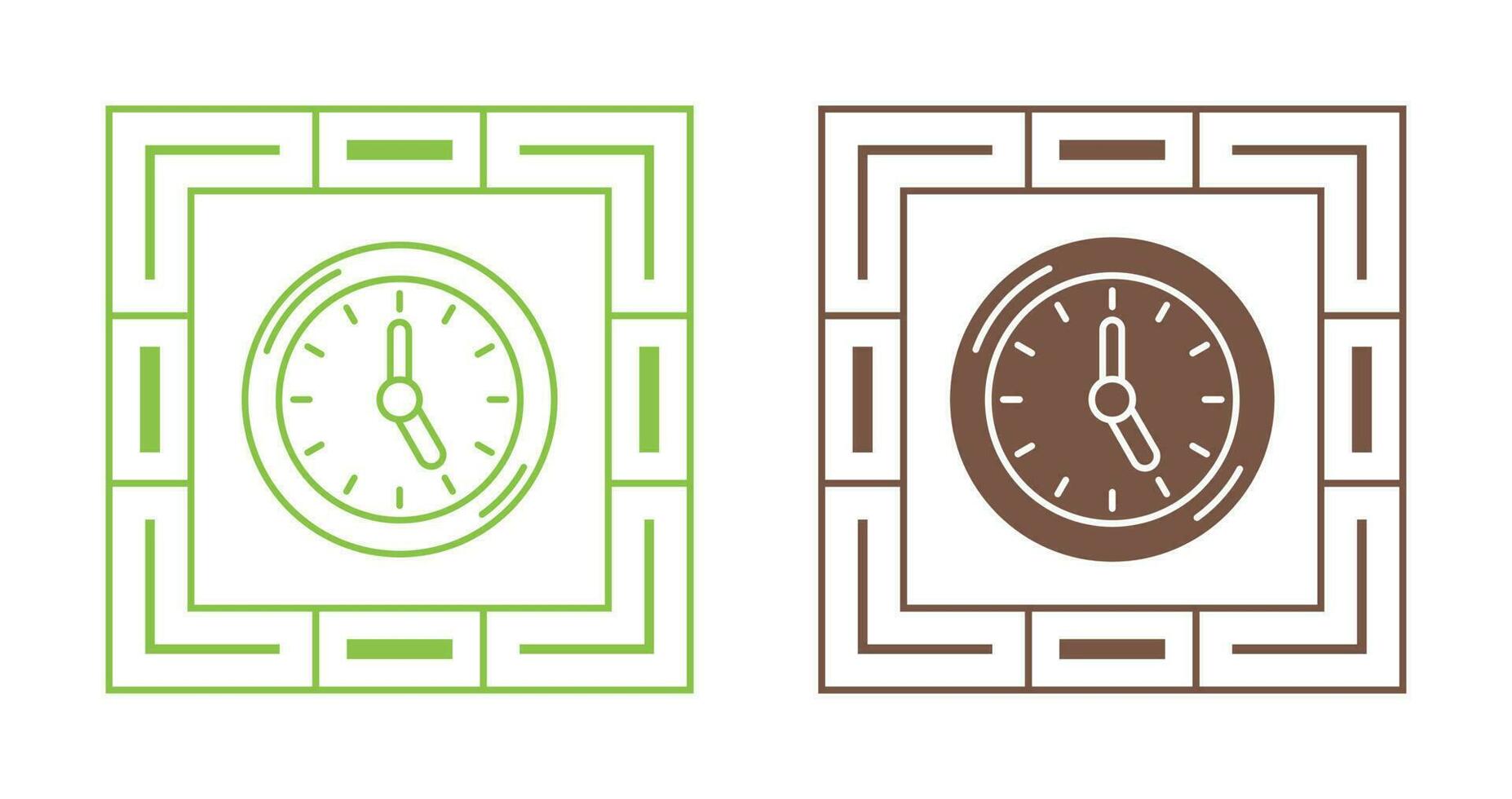 icono de vector de reloj