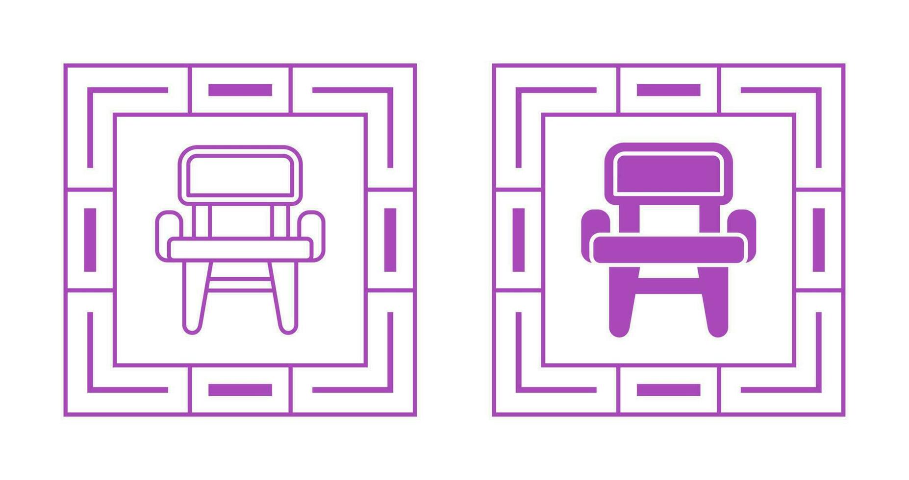 Chair Vector Icon