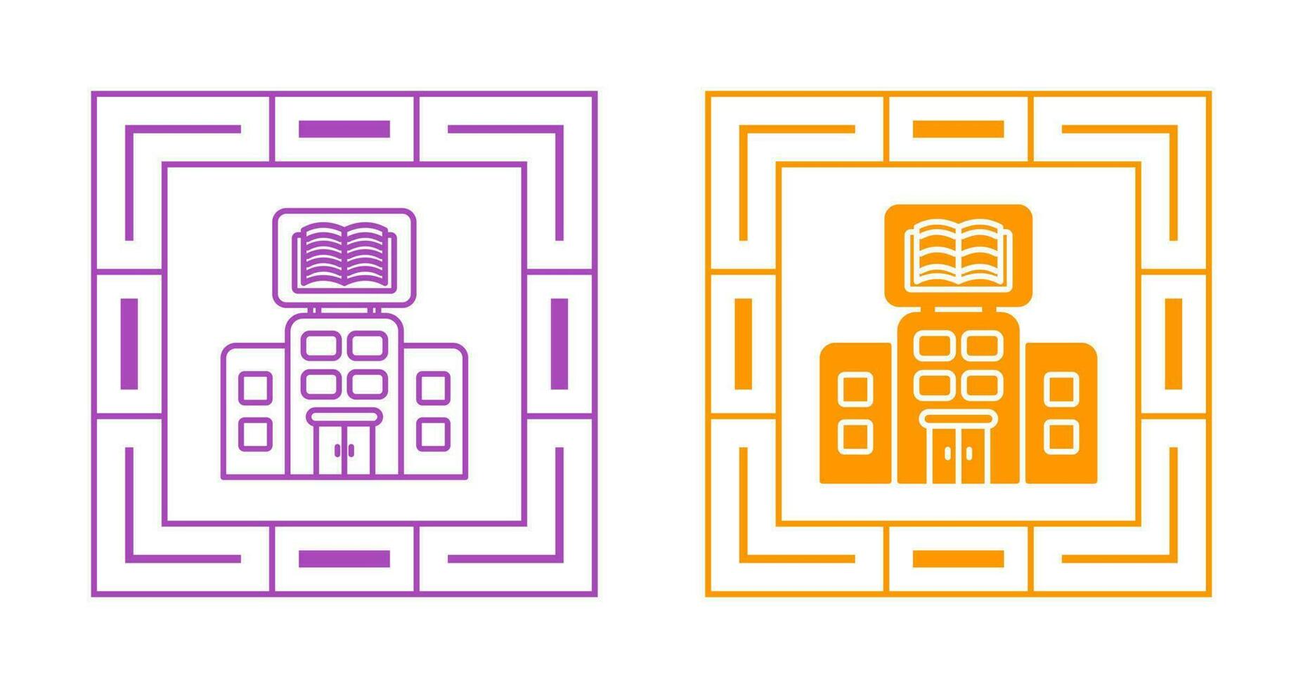 Library Vector Icon