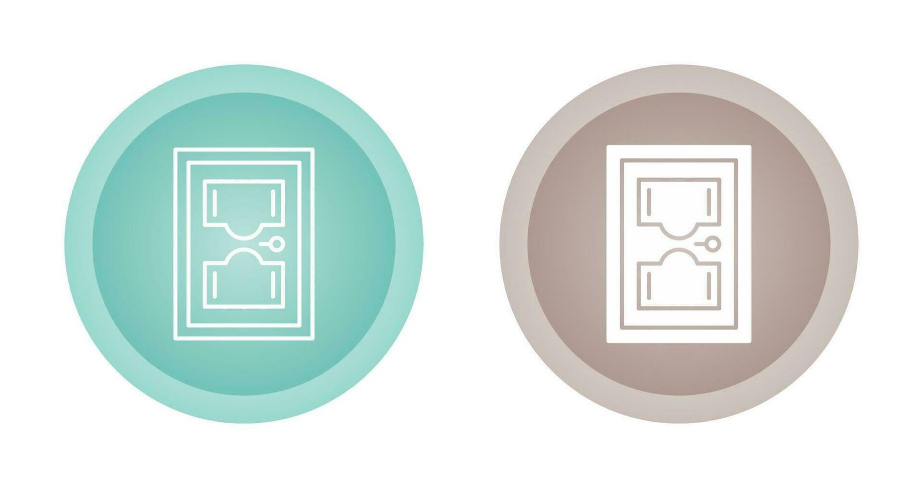 icono de vector de puerta
