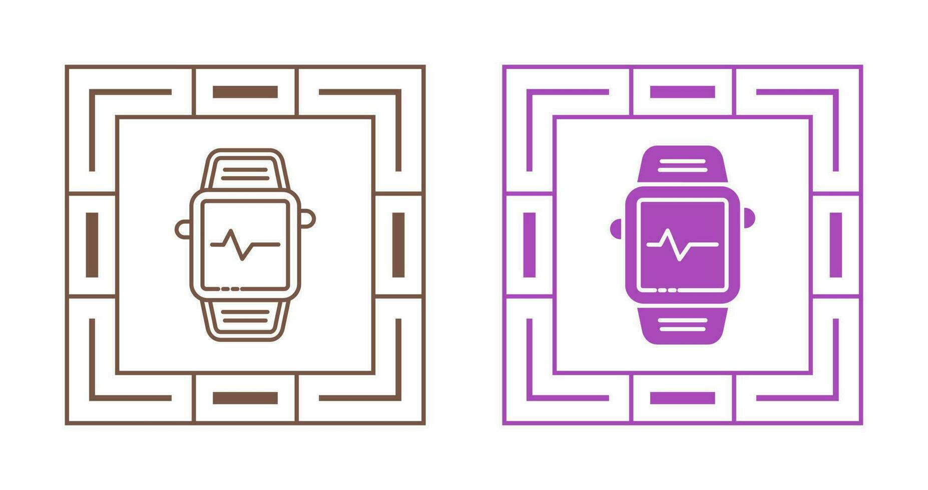 icono de vector de reloj inteligente