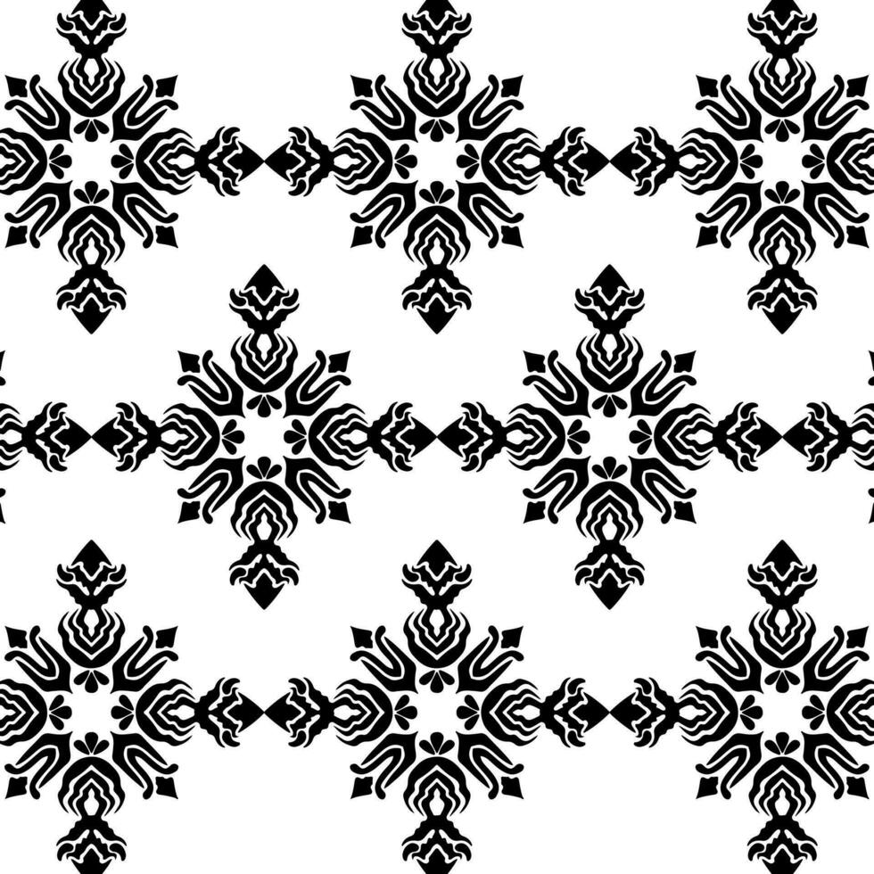 geometric cool abstract floral pattern vector