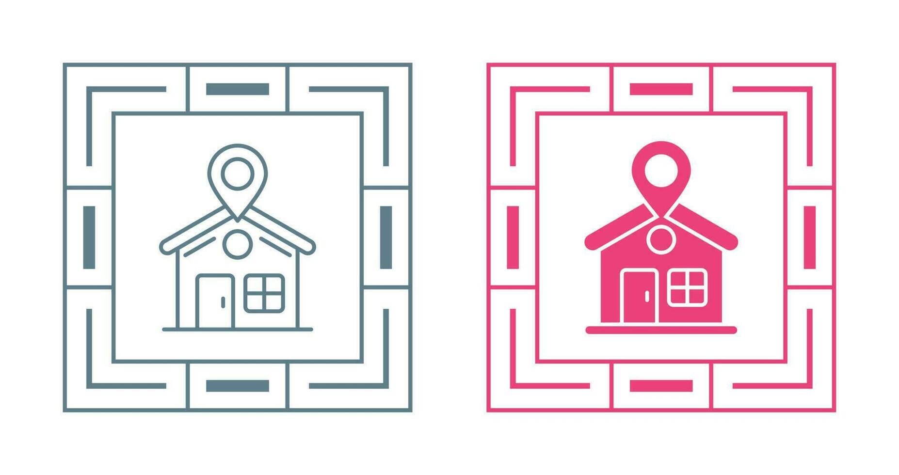 Home Location Vector Icon