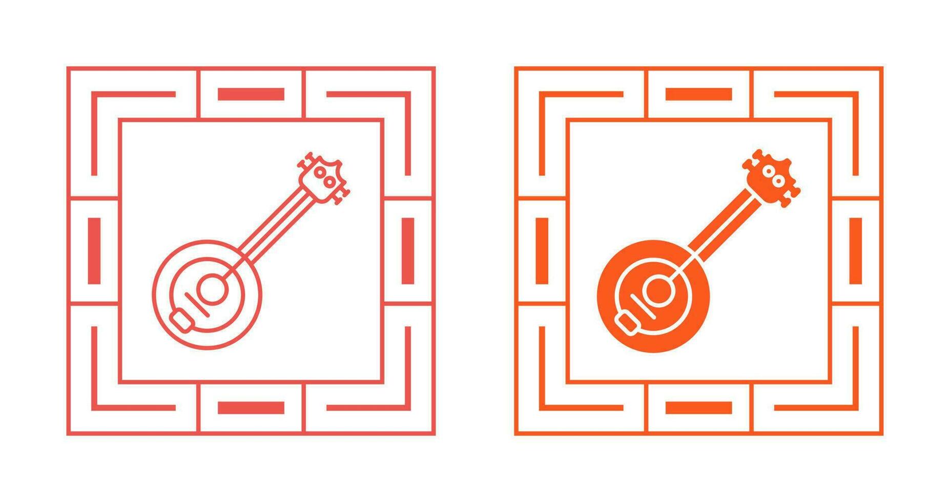 Banjo Vector Icon