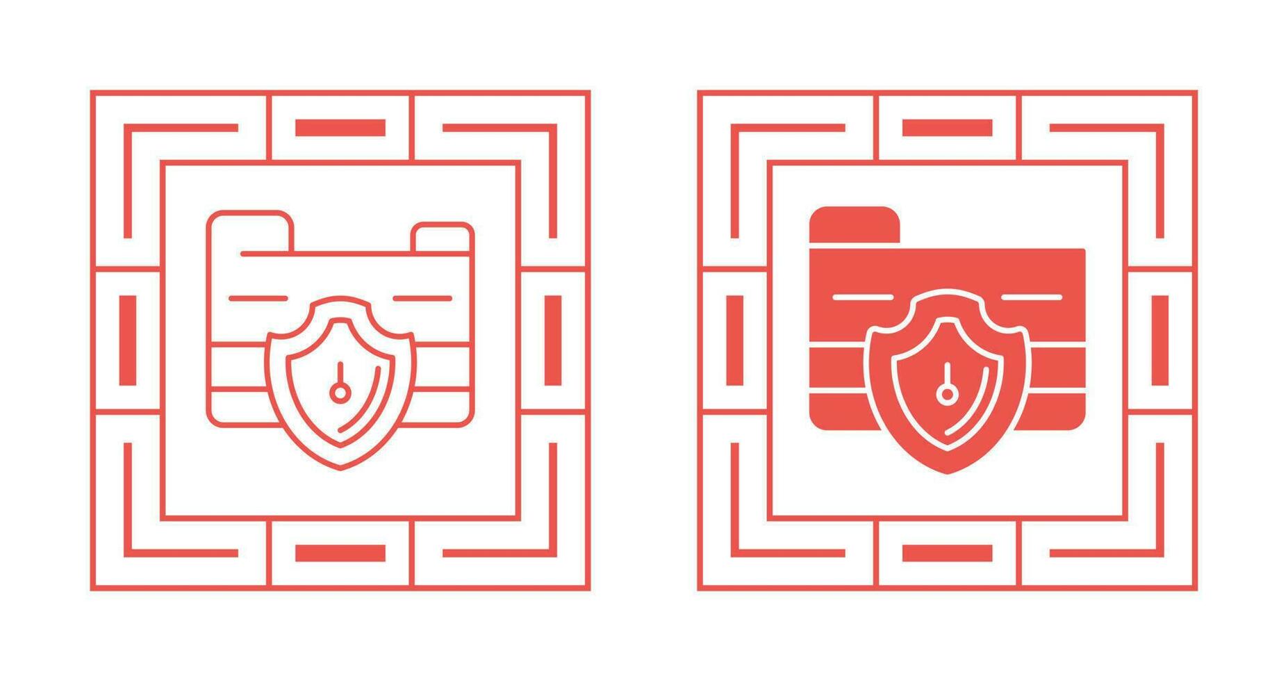 Folder protection Vector Icon