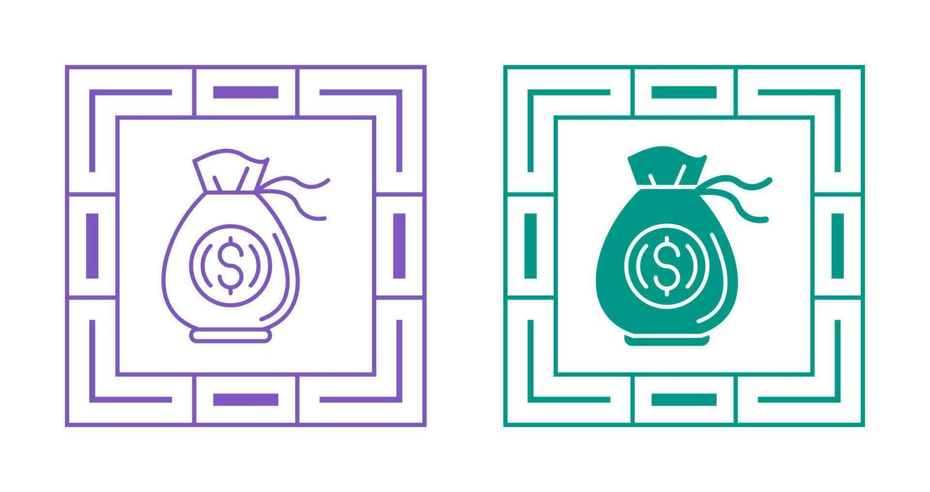 Money Bag Vector Icon