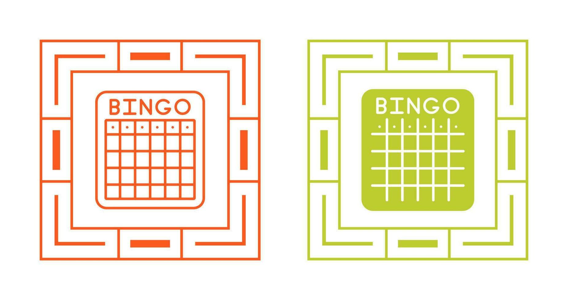 Bingo Vector Icon