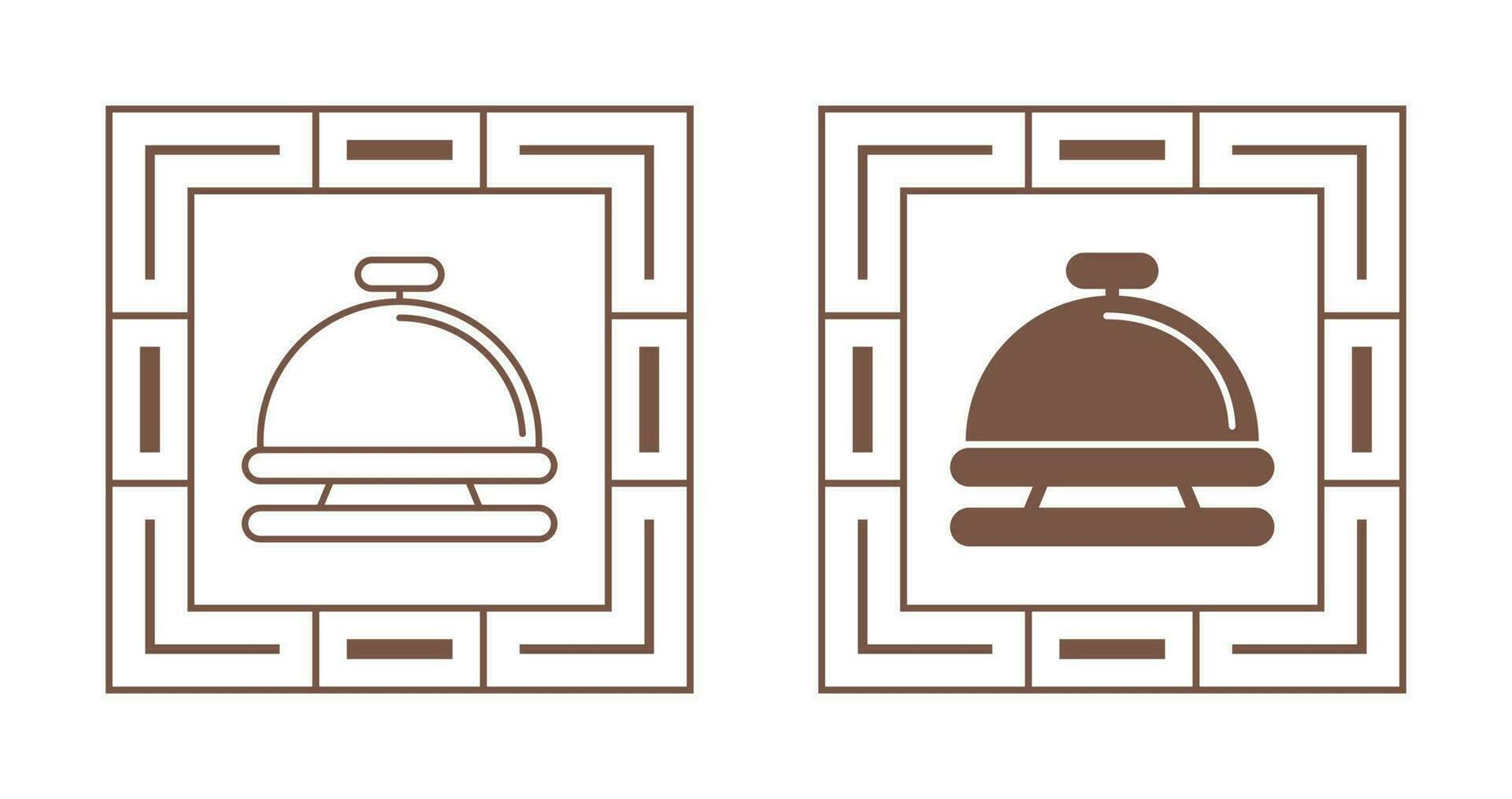 Reception Bell Vector Icon