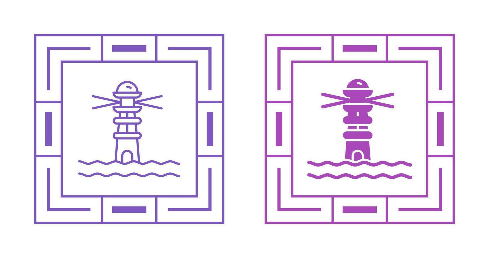 Lighthouse Vector Icon