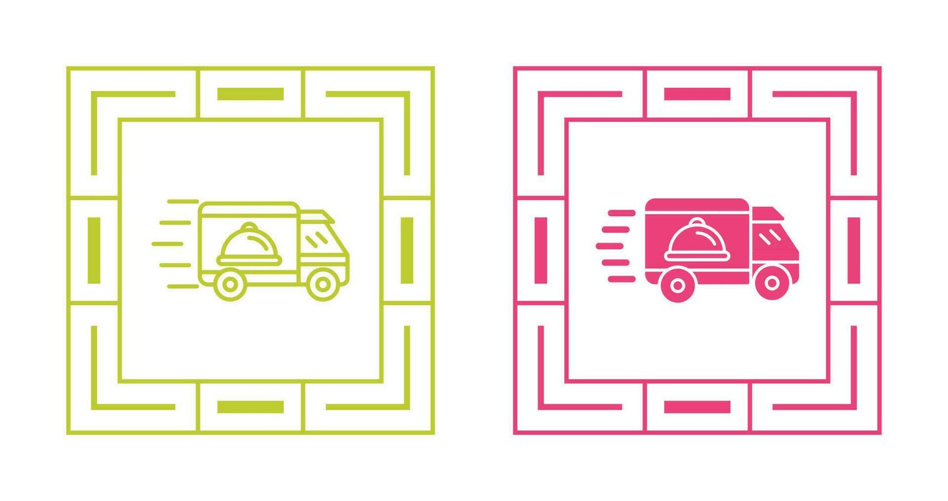 Food Delivery Vector Icon