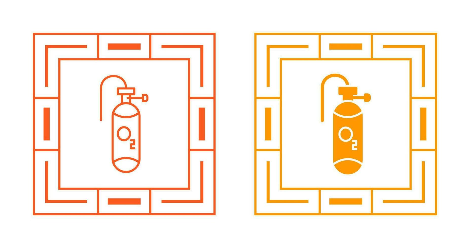 Oxygen Tank Vector Icon