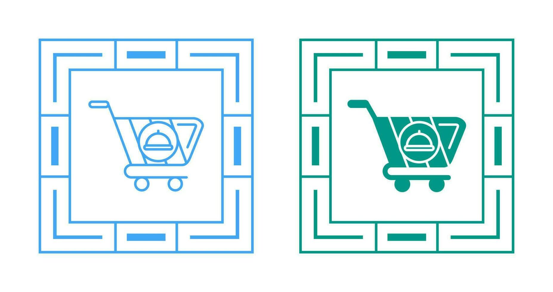 Food Cart Vector Icon