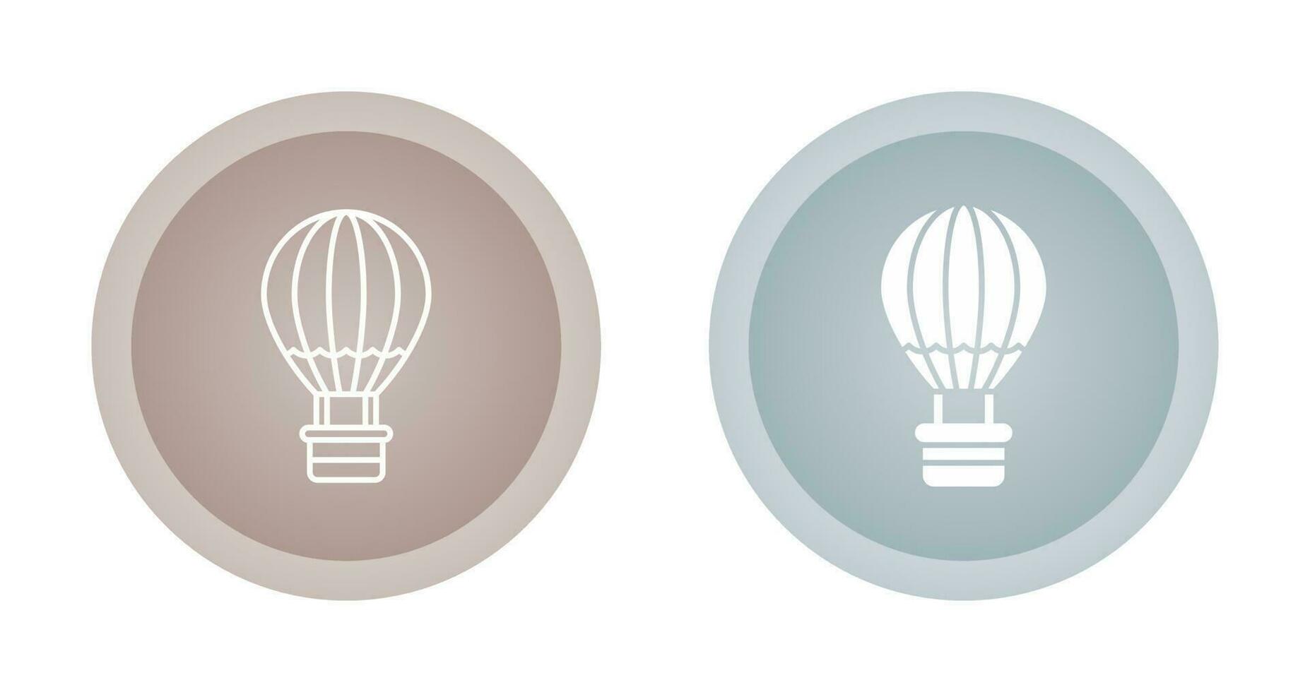Hot Air Balloon Vector Icon