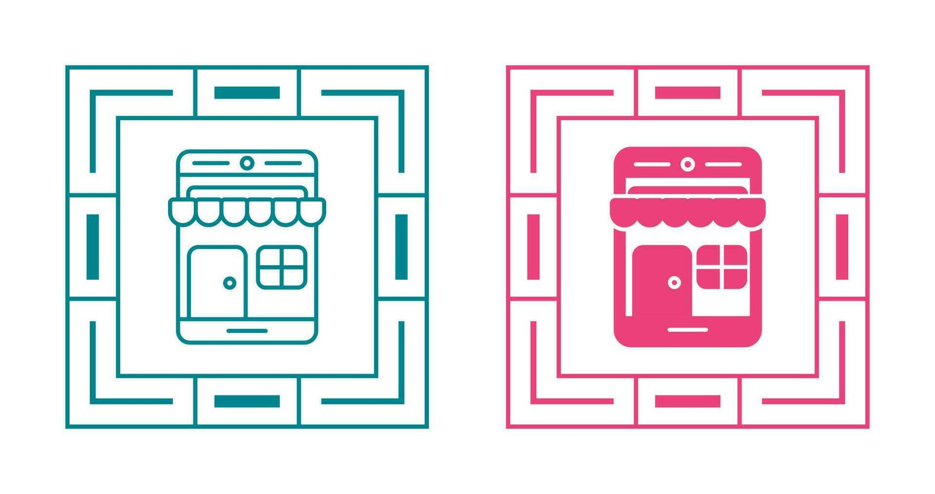 Online Shop Vector Icon