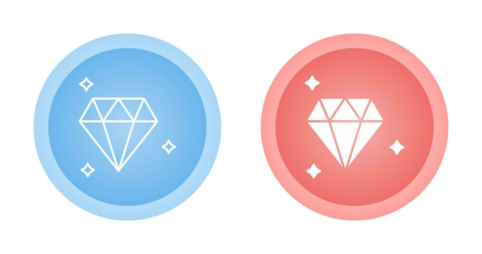 icono de vector de diamante