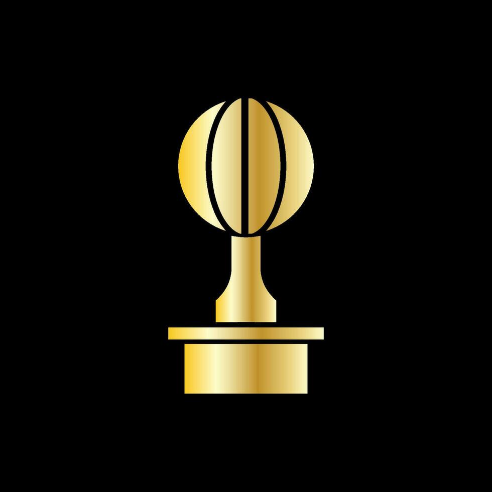 trophy icon vector illustration. trophy icon vector eps