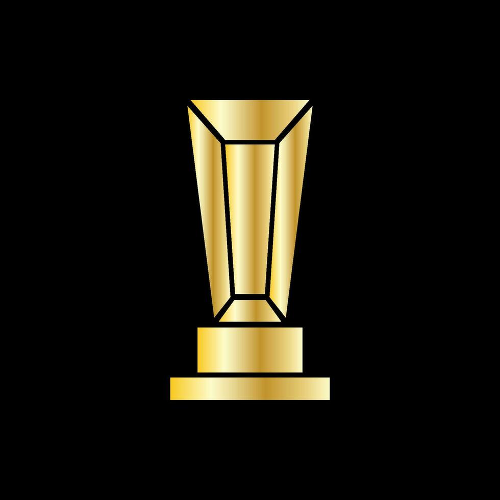 trofeo icono vector ilustración. trofeo icono vector eps