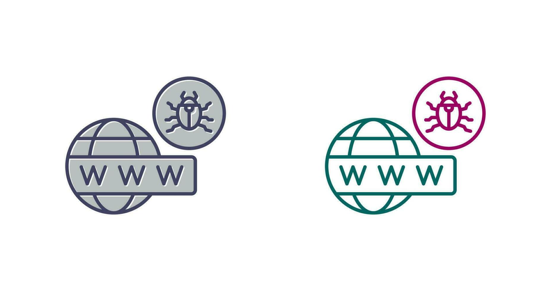Worldwide Hack Vector Icon