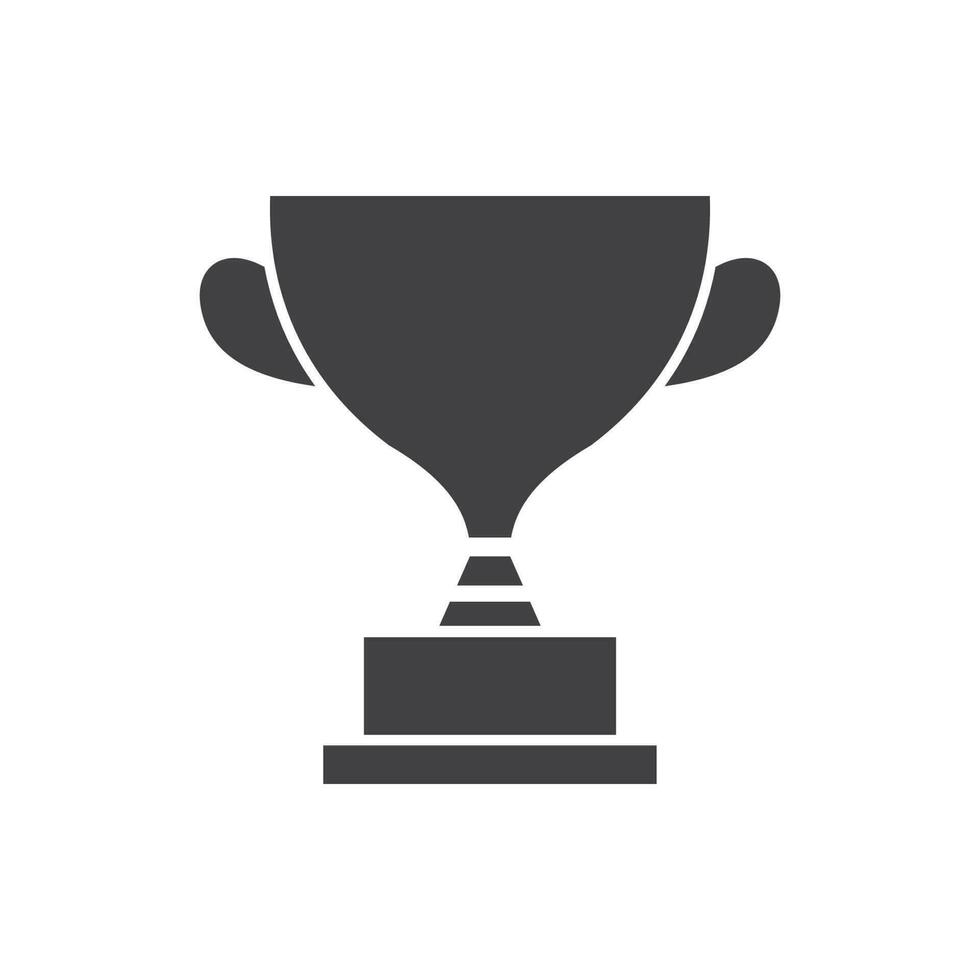 trophy icon vector illustration. trophy icon vector eps