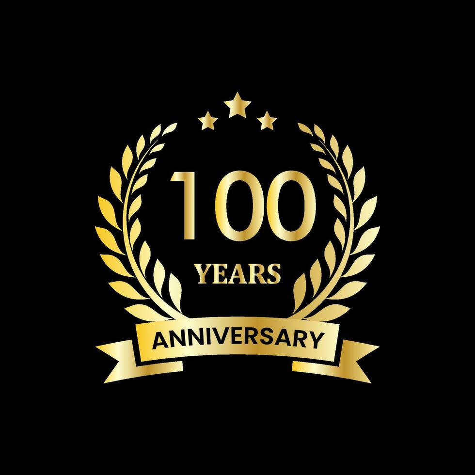 Illustration vector graphic anniversary logo design template