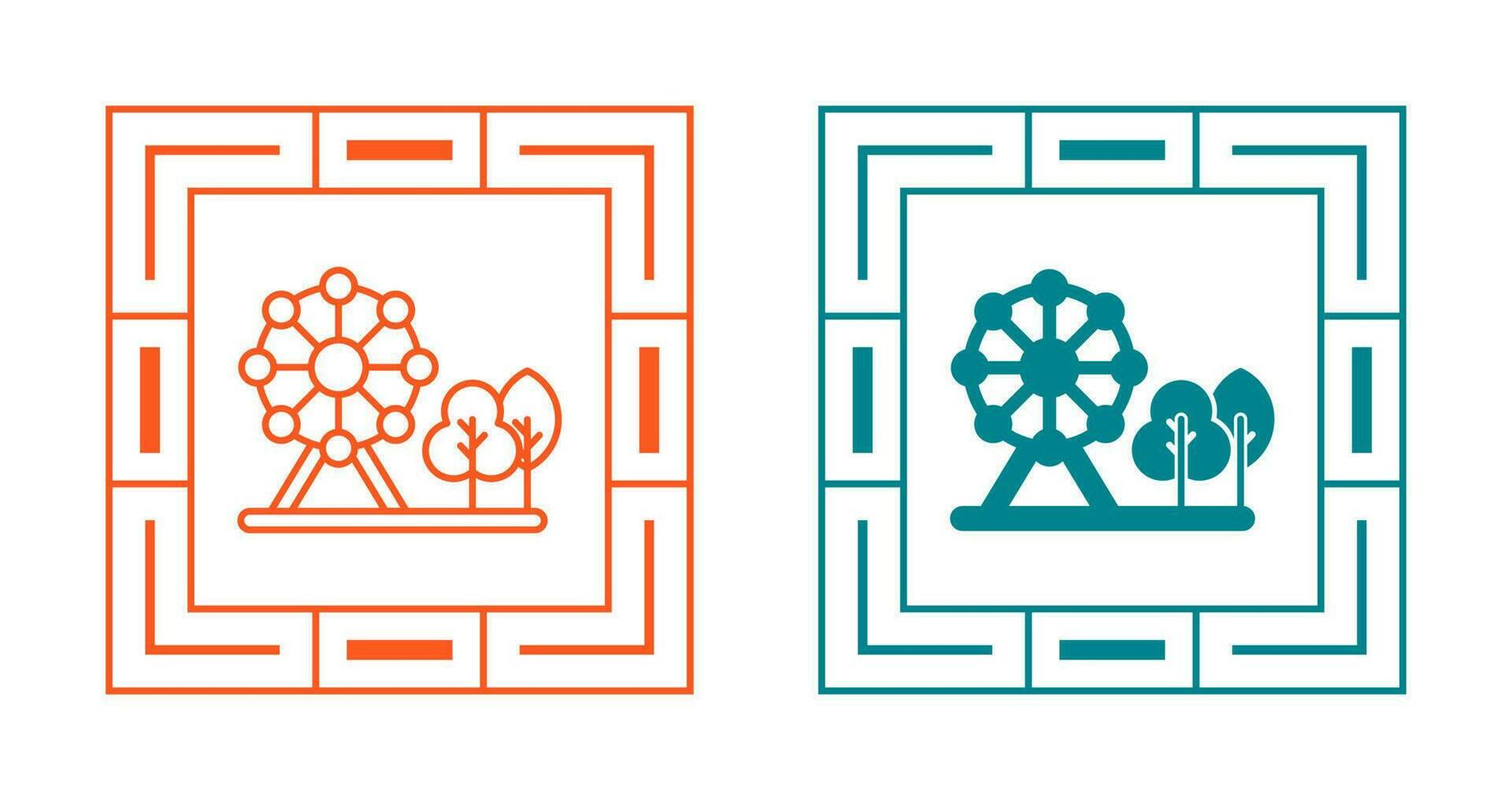 Park Vector Icon