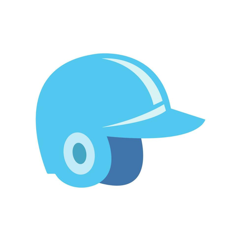 béisbol casco icono diseño vector