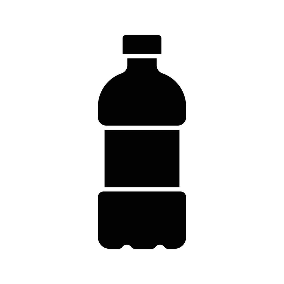 agua botella icono vector diseño modelo sencillo y moderno