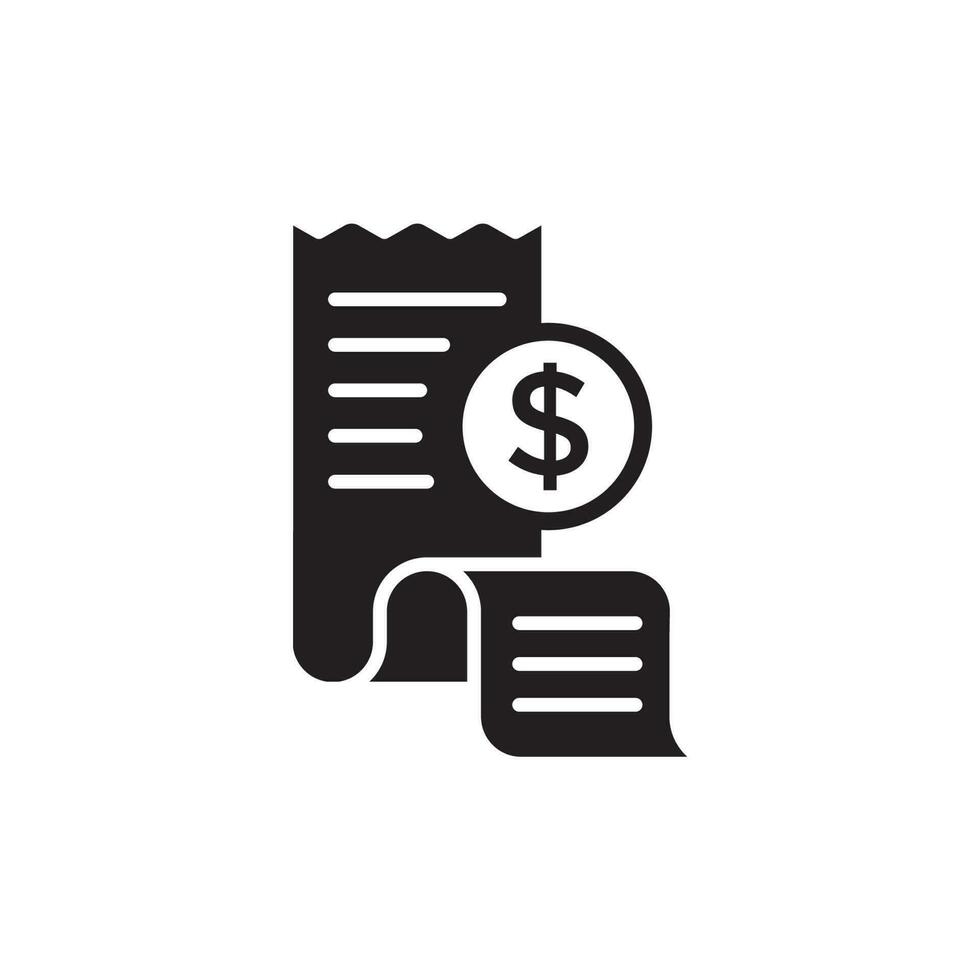 bill icon design vector