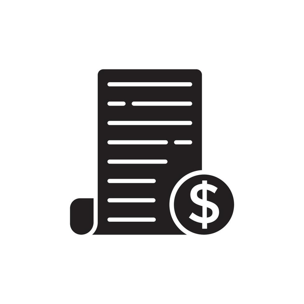 bill icon design vector