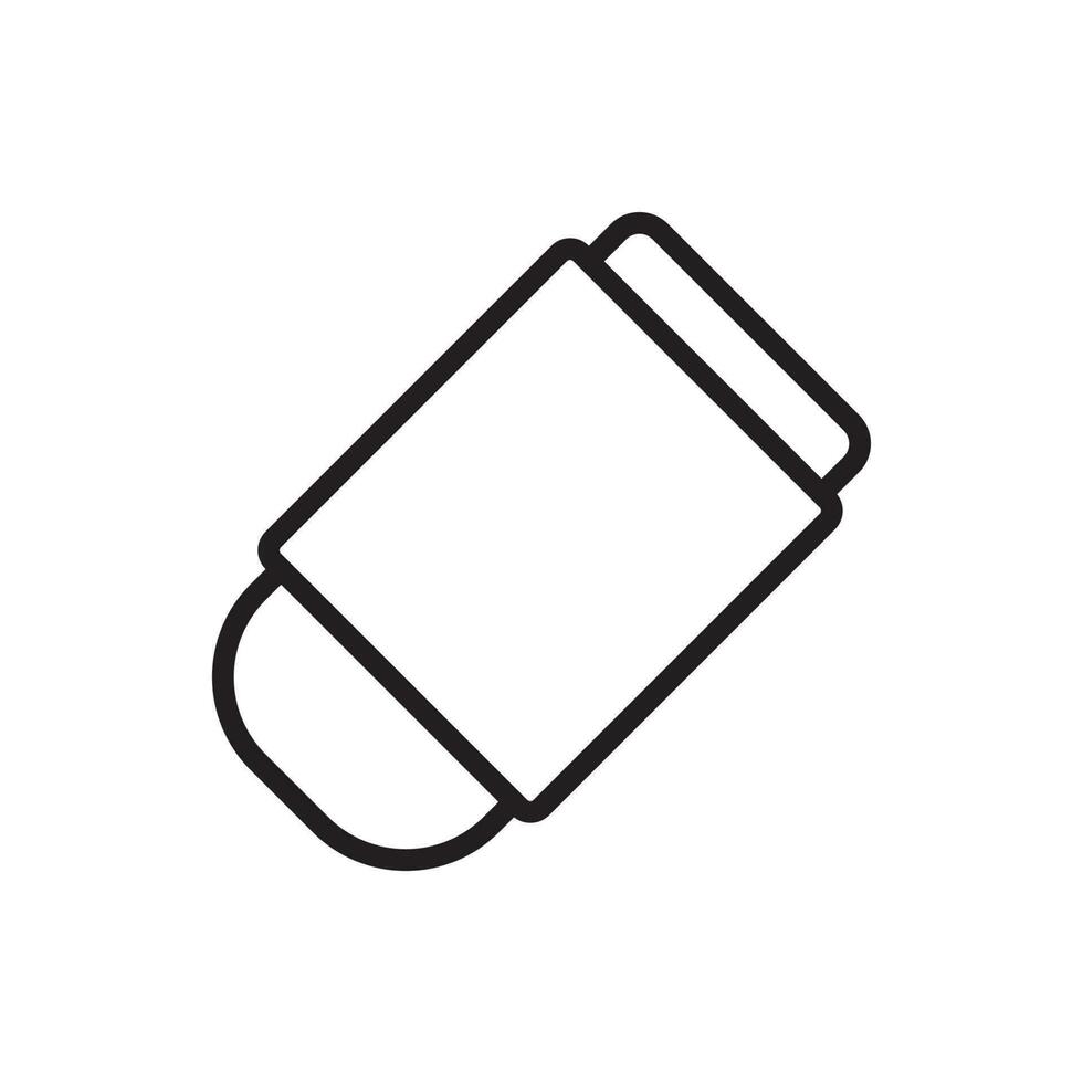 eraser icon design vector template