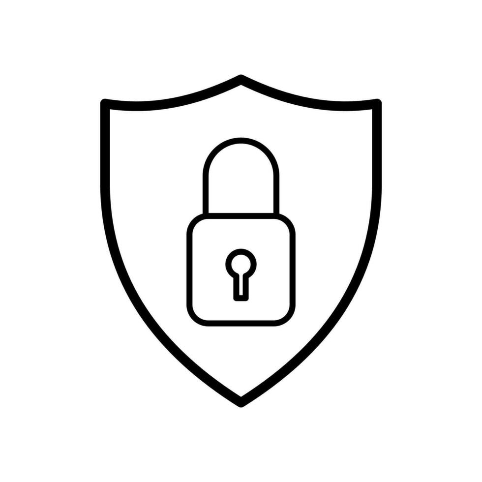 Padlock icon vector design templates