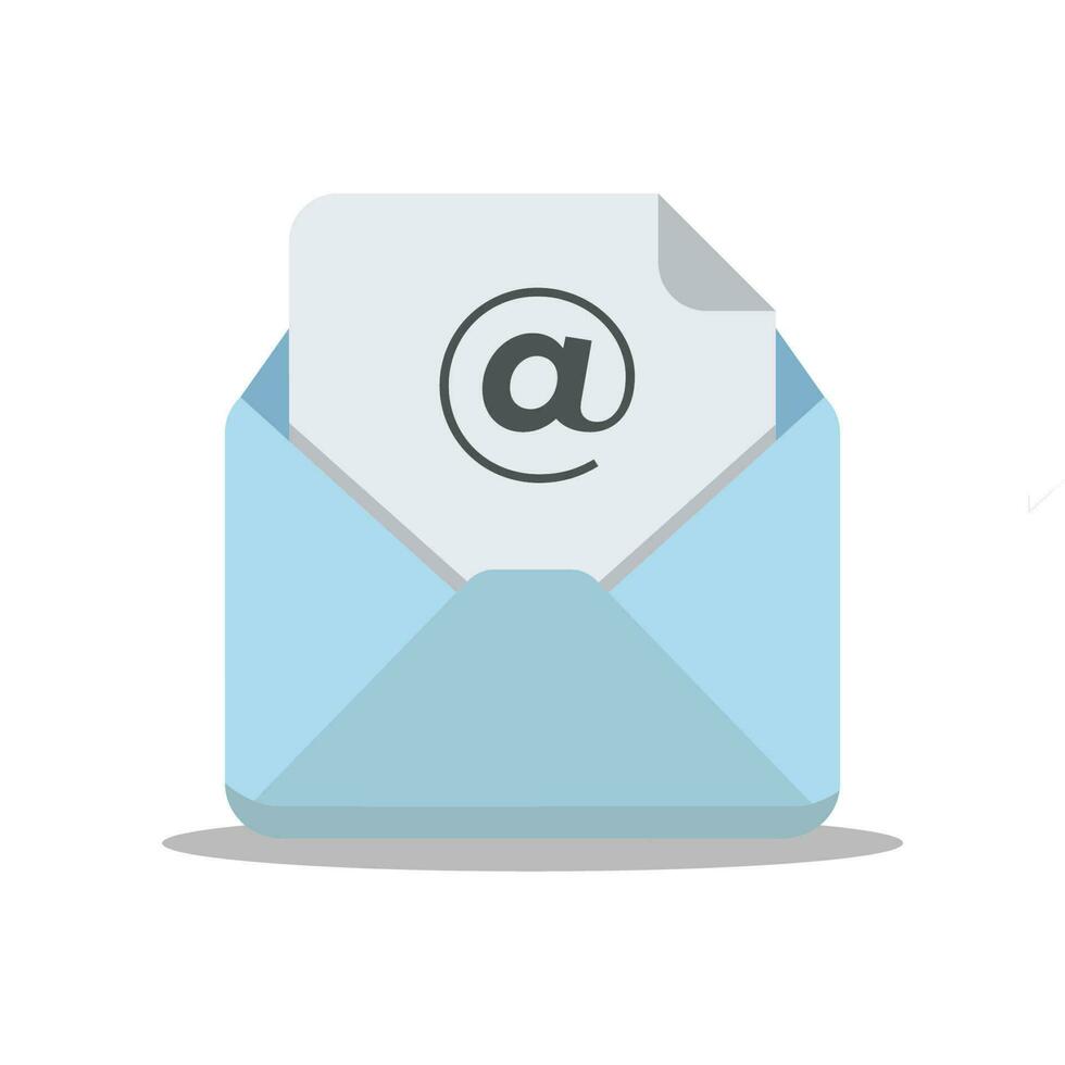 envelope icon design vector template
