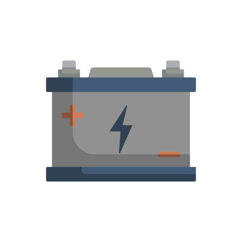 plantilla de vector de diseño de icono de batería