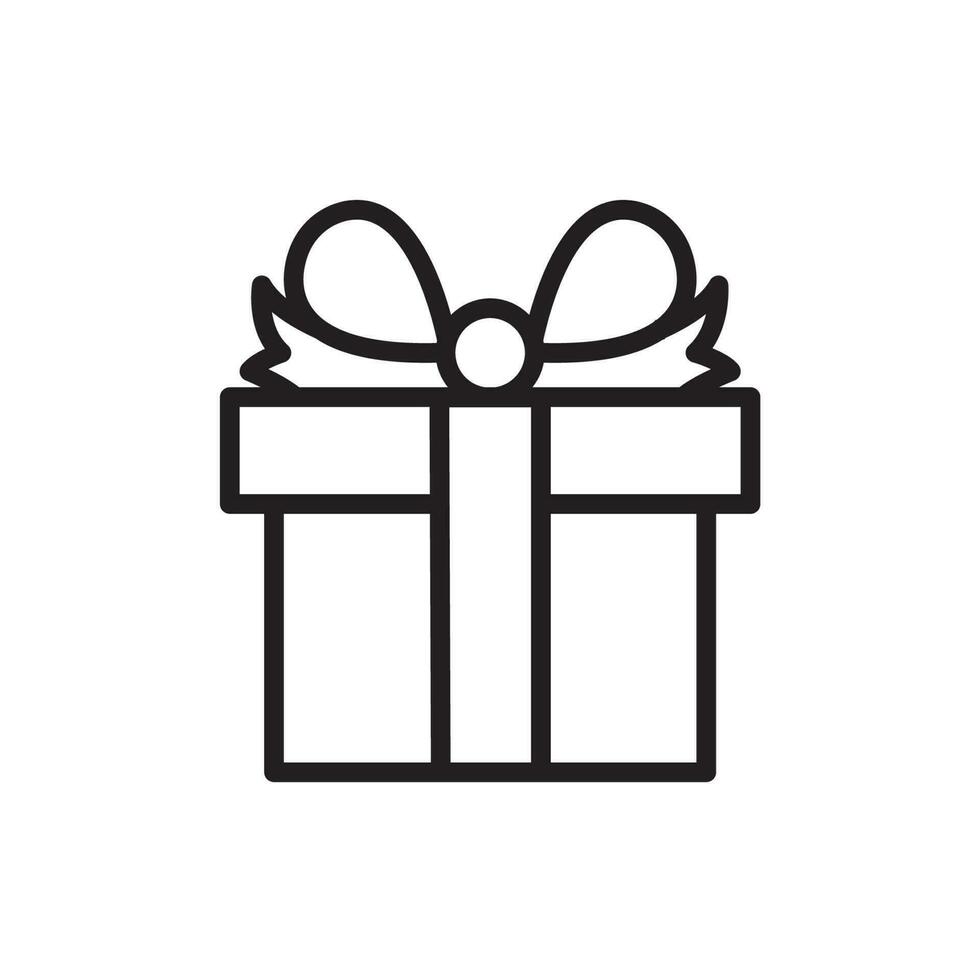 gift box icon design vector
