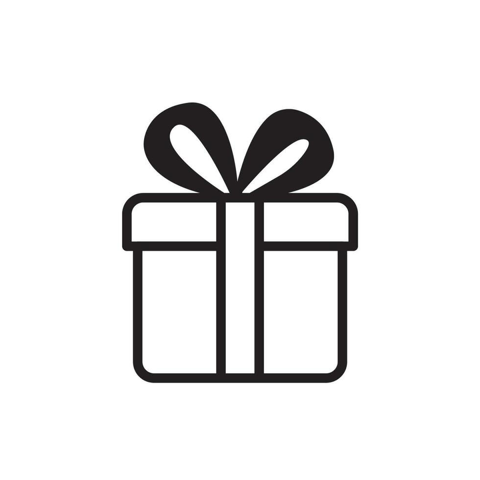 gift box icon design vector