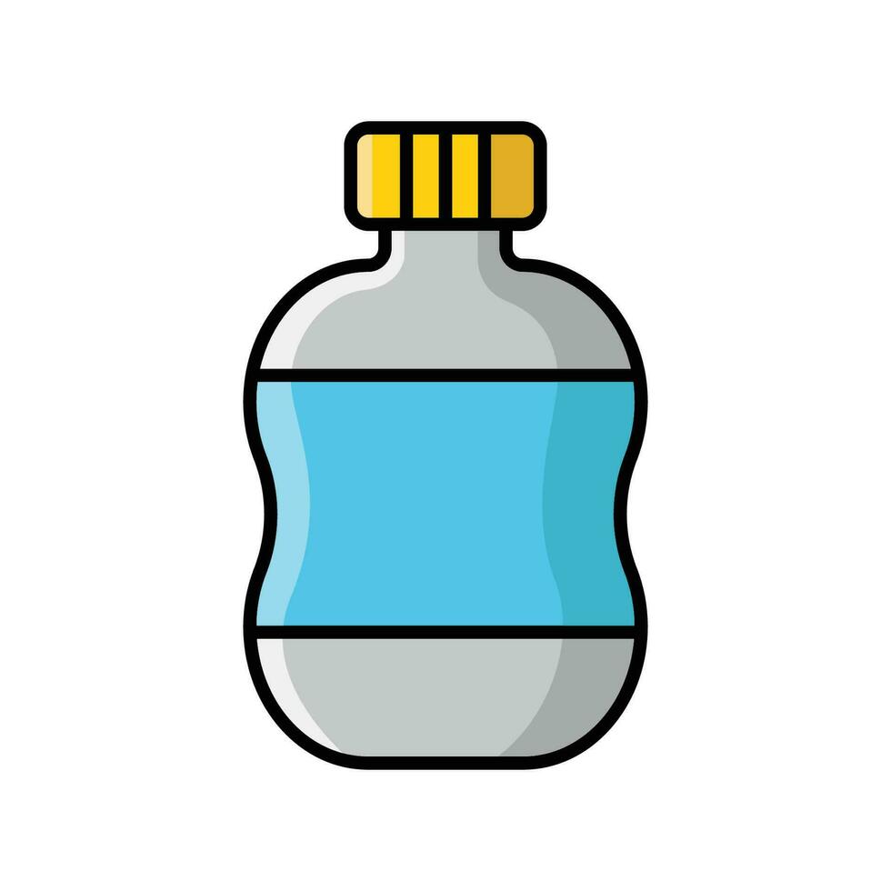 agua botella icono vector diseño modelo sencillo y moderno