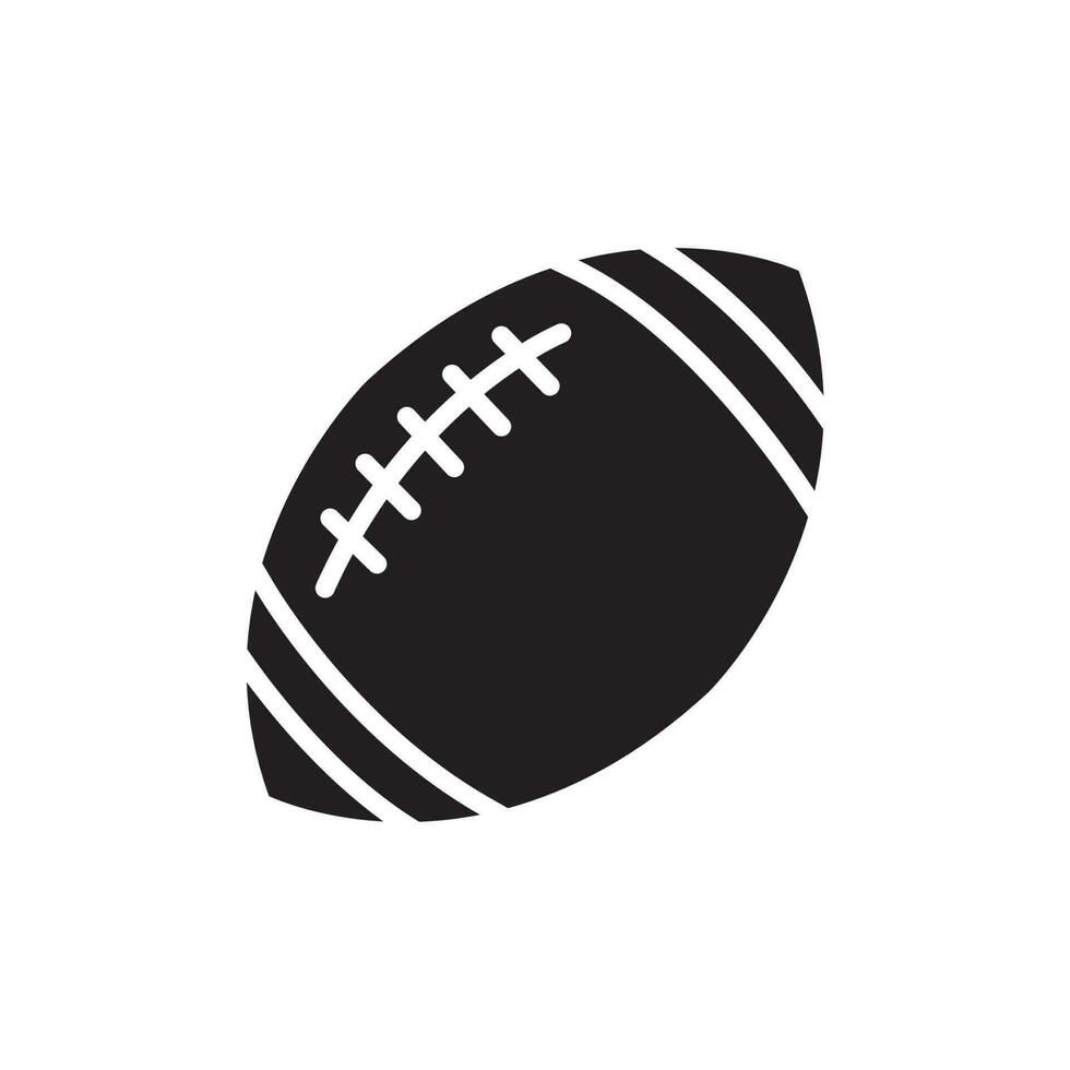 american football icon vector