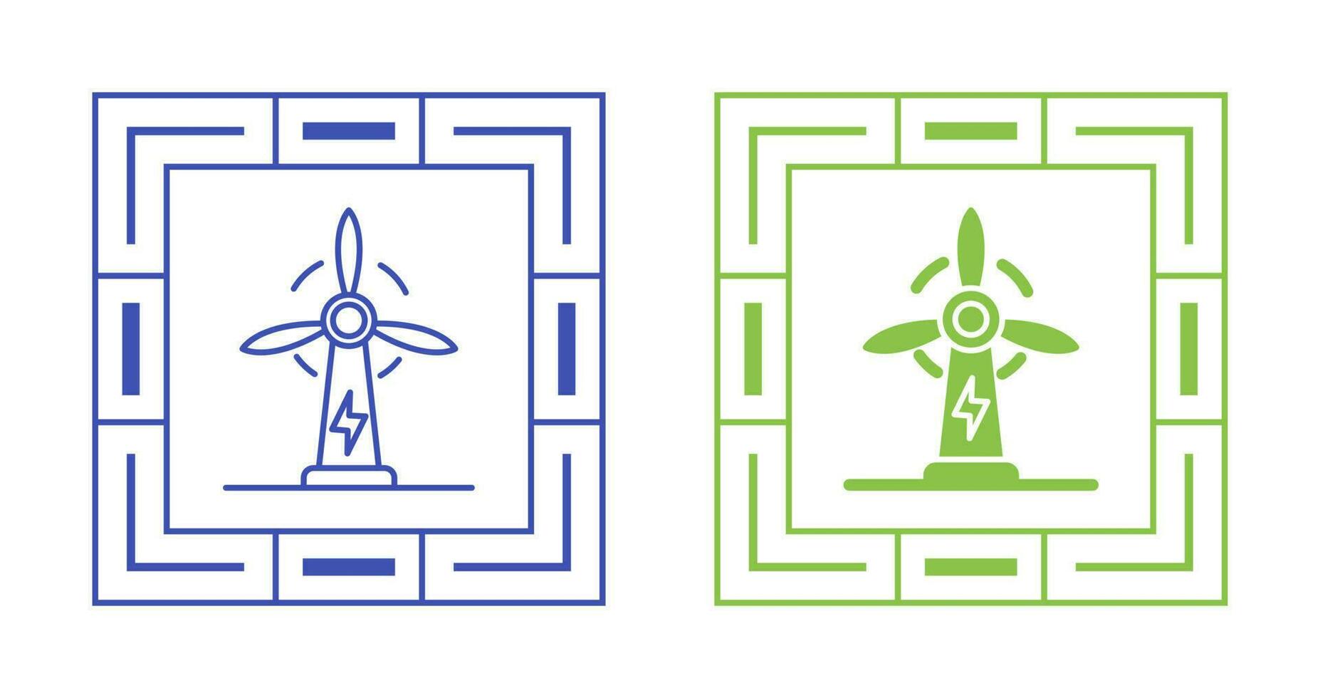 Wind Power Vector Icon