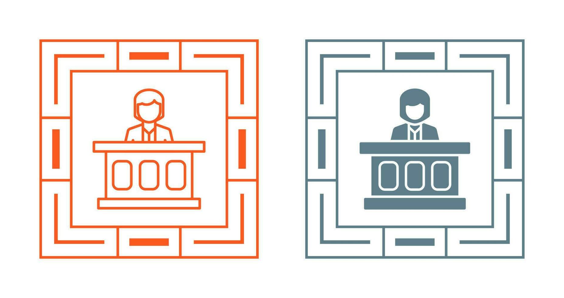 Jury Vector Icon