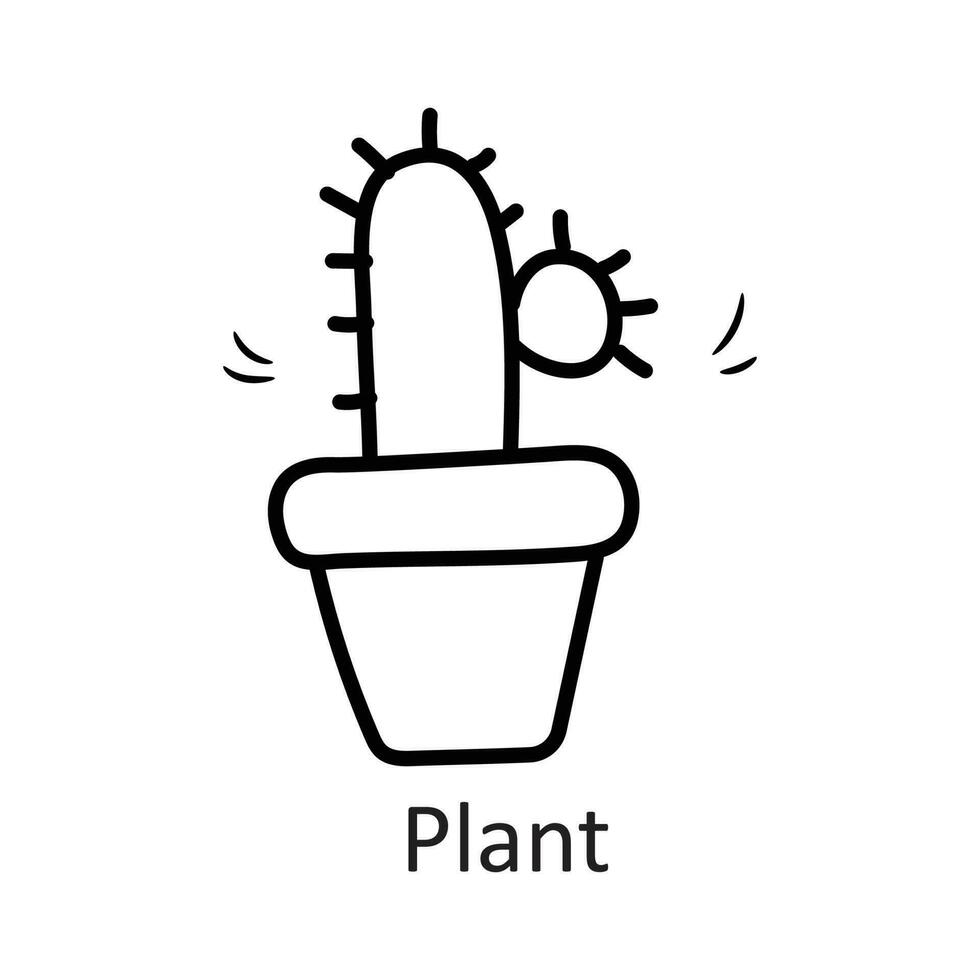 planta vector contorno icono diseño ilustración. casa símbolo en blanco antecedentes eps 10 archivo